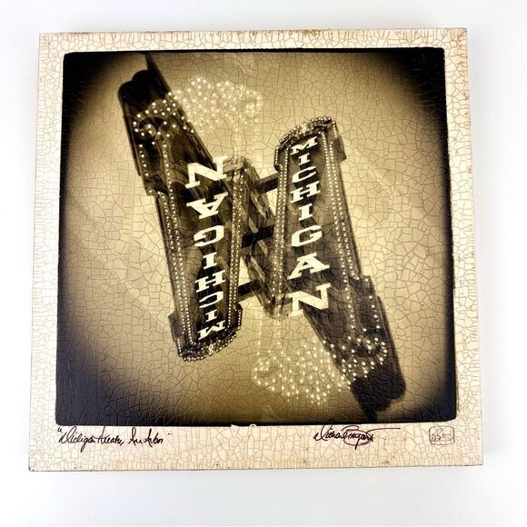 Michael Bryant Photography Art Chicago Michigan Black & White Film Set Of 2 - Picture 3 of 12